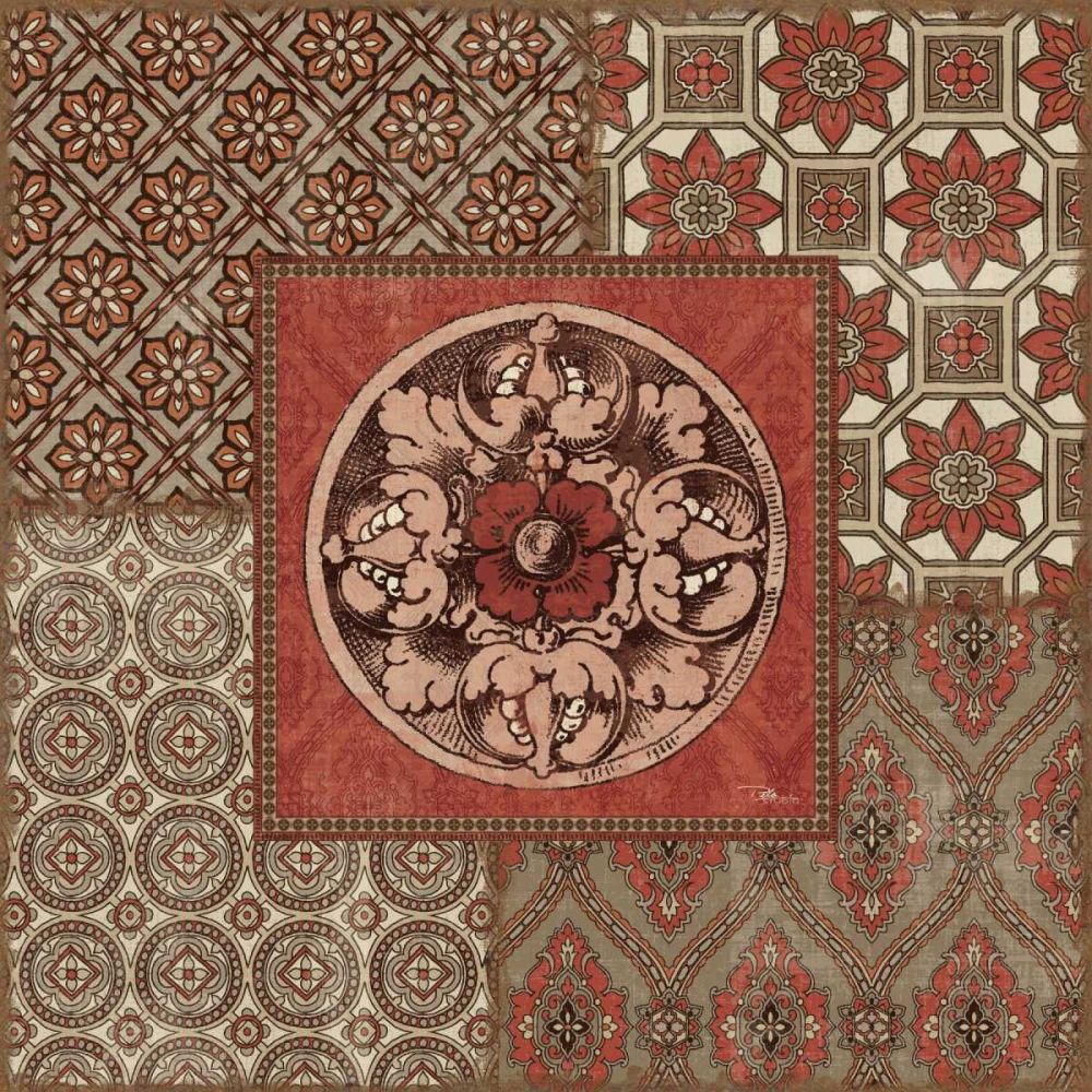 Venetian Patchwork V art print by Pela Studio for $57.95 CAD