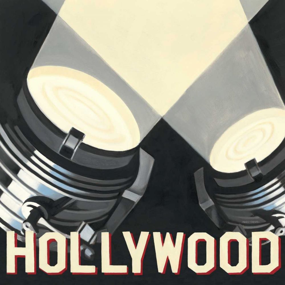Hollywood art print by Marco Fabiano for $57.95 CAD