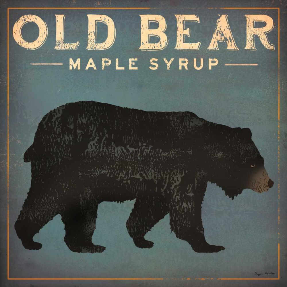 Old Bear art print by Ryan Fowler for $57.95 CAD
