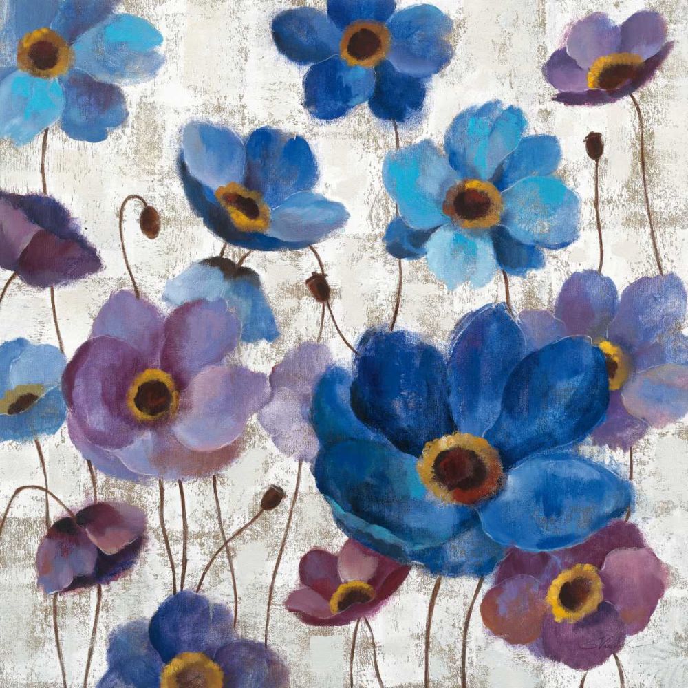 Bold Anemones I art print by Silvia Vassileva for $57.95 CAD