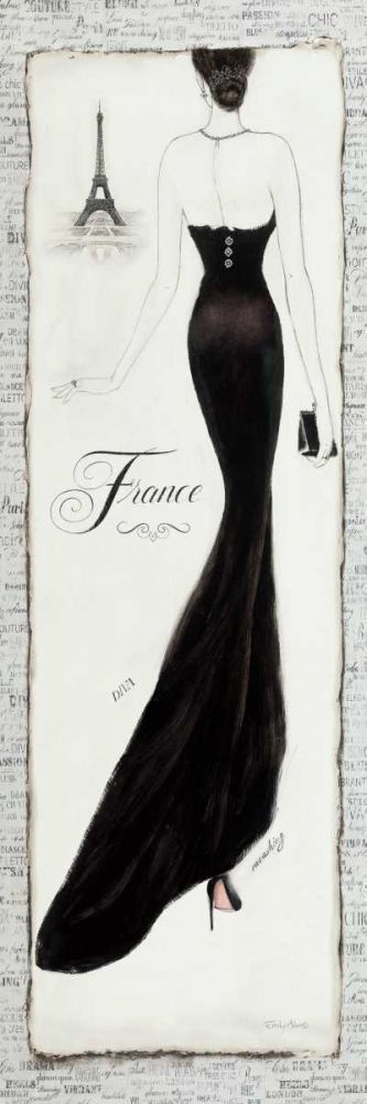 Elegance I art print by Emily Adams for $57.95 CAD