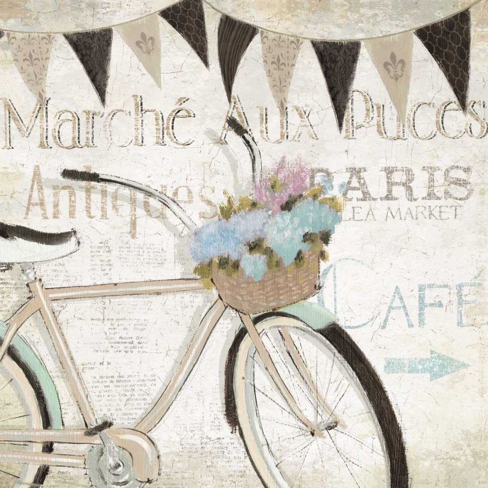 French Flea Market I art print by Emily Adams for $57.95 CAD