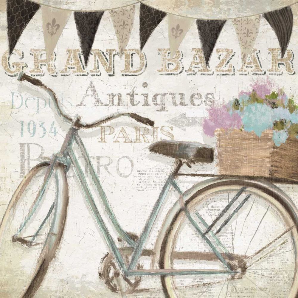 French Flea Market II art print by Emily Adams for $57.95 CAD