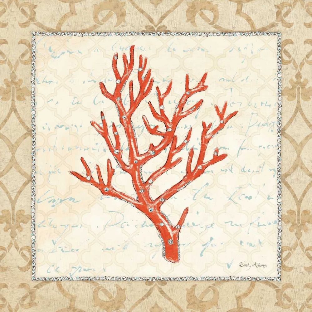 Coral Beauty Light II art print by Emily Adams for $57.95 CAD