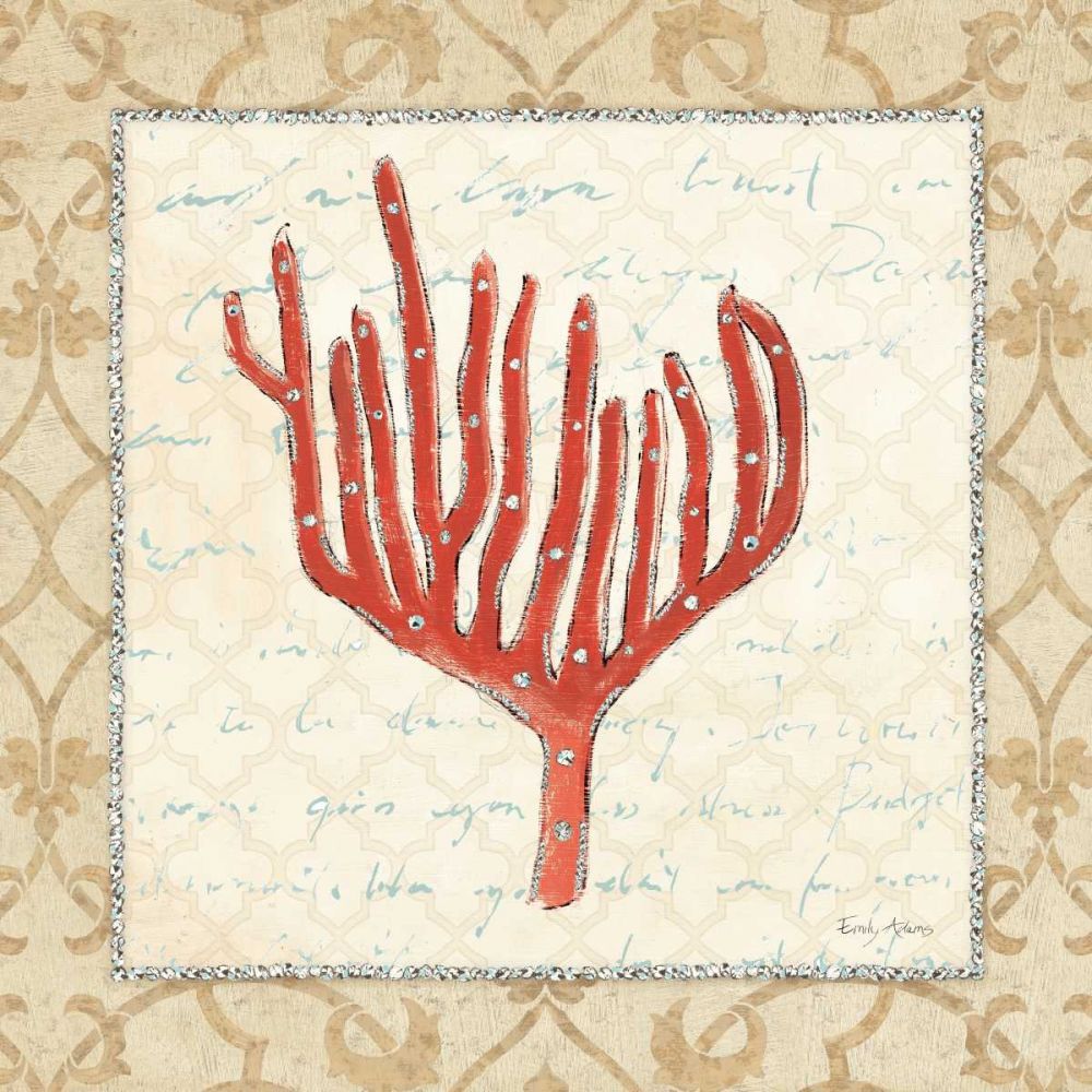 Coral Beauty Light IV art print by Emily Adams for $57.95 CAD