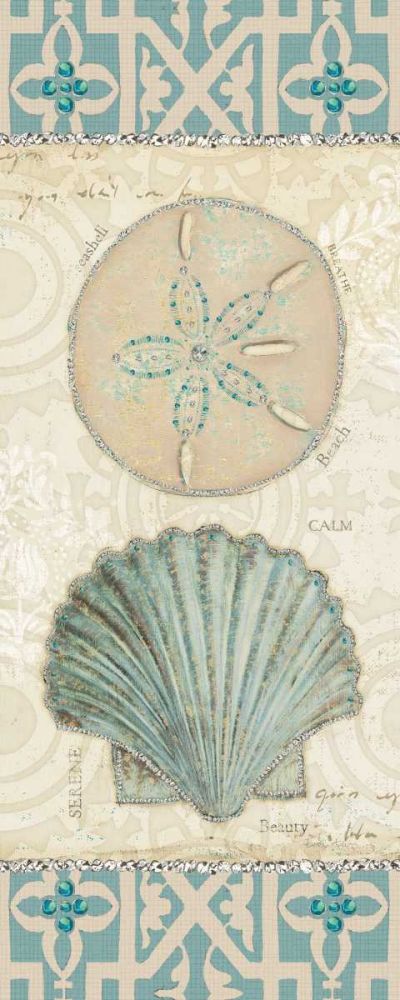 Beach Treasures II art print by Emily Adams for $57.95 CAD
