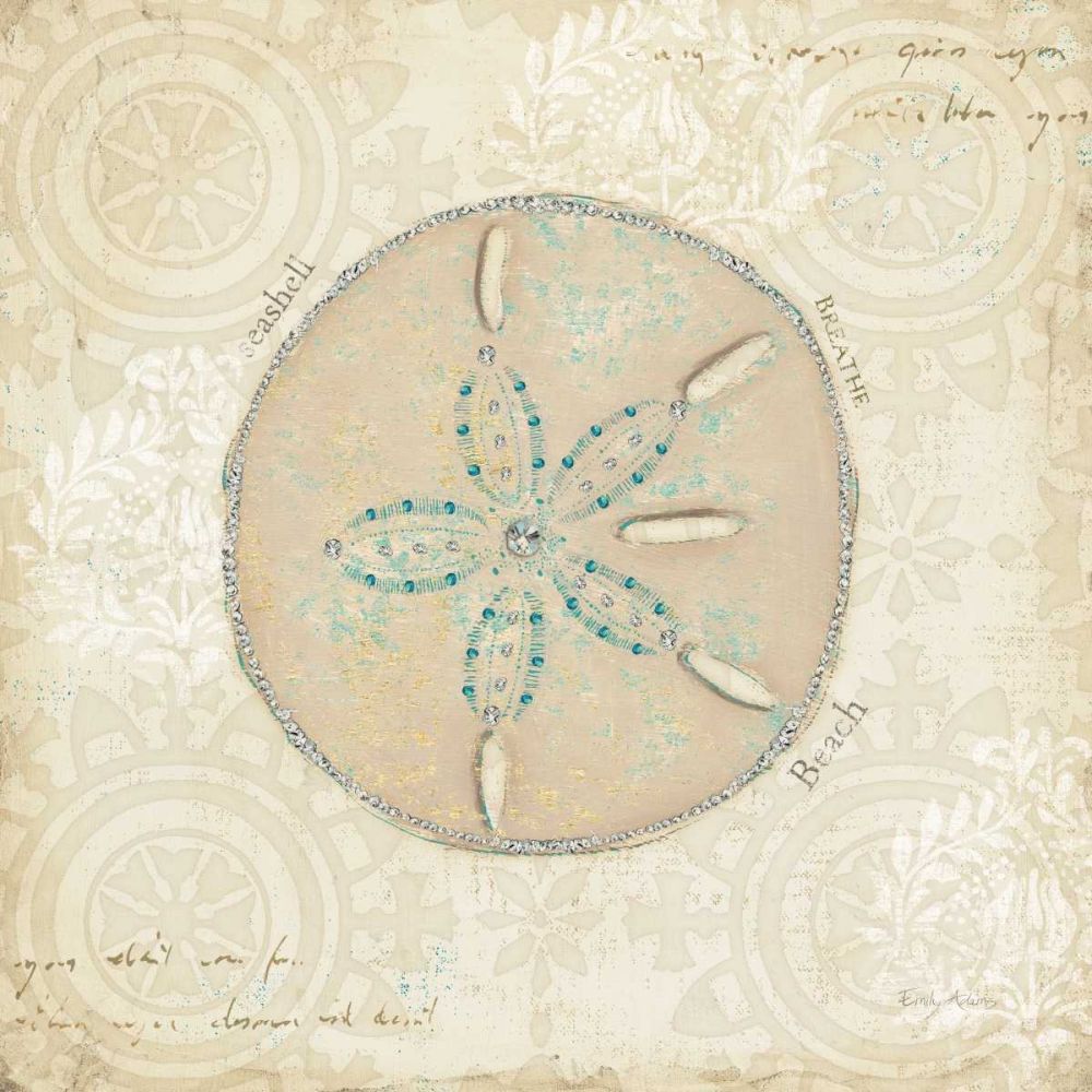 Beach Treasures IV art print by Emily Adams for $57.95 CAD