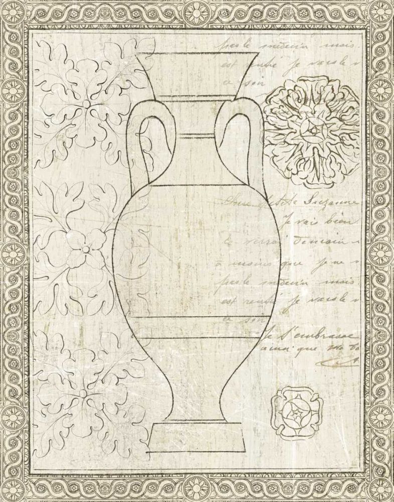 Restoration Period Urn II art print by Wild Apple Portfolio for $57.95 CAD