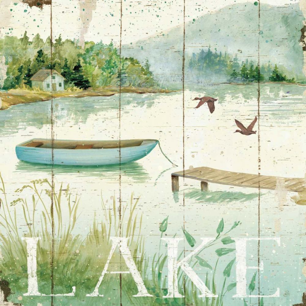 Lakeside II art print by Daphne Brissonnet for $57.95 CAD