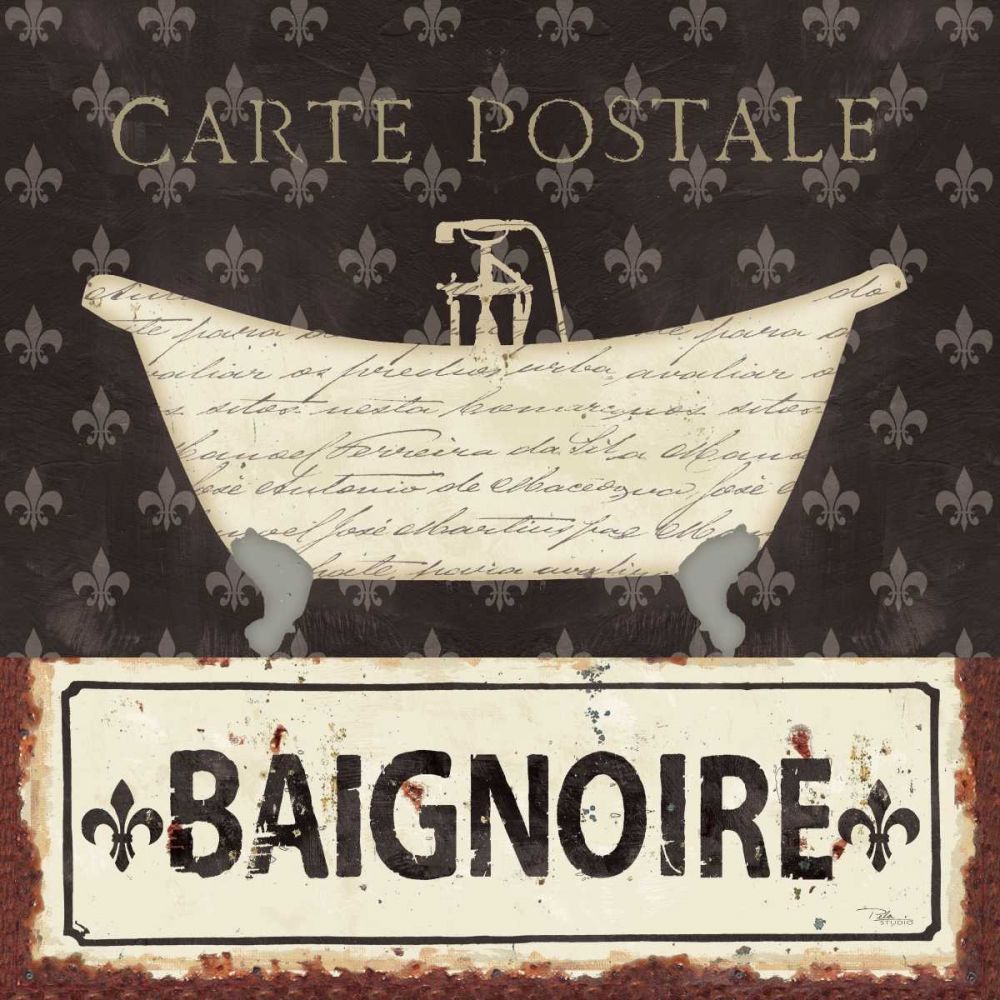 Vintage Bath V art print by Pela Studio for $57.95 CAD