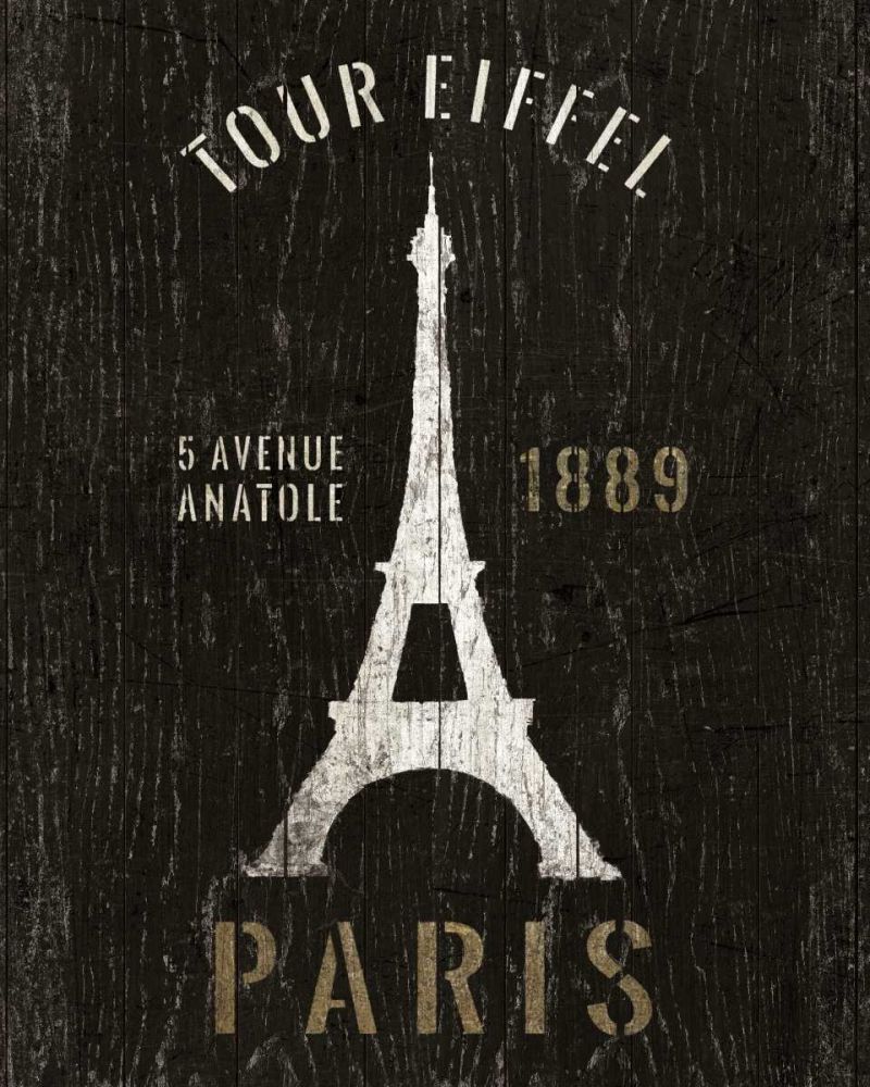 Refurbished Eiffel Tower art print by Wild Apple Portfolio for $57.95 CAD