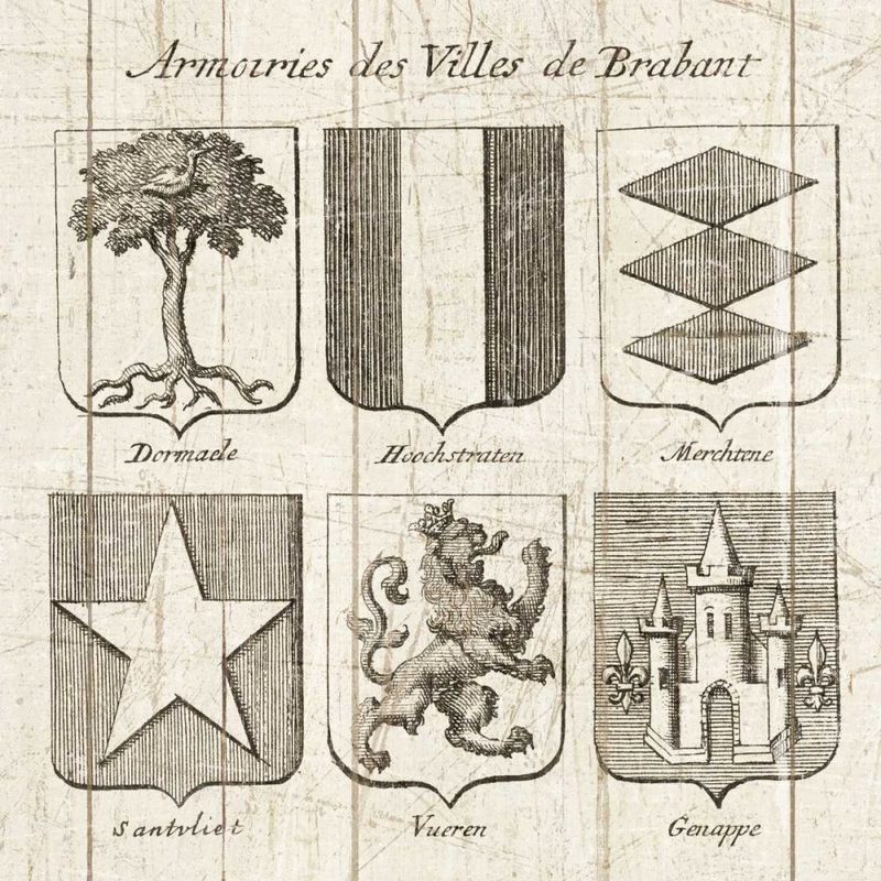 Restoration Period French Armory I art print by Wild Apple Portfolio for $57.95 CAD