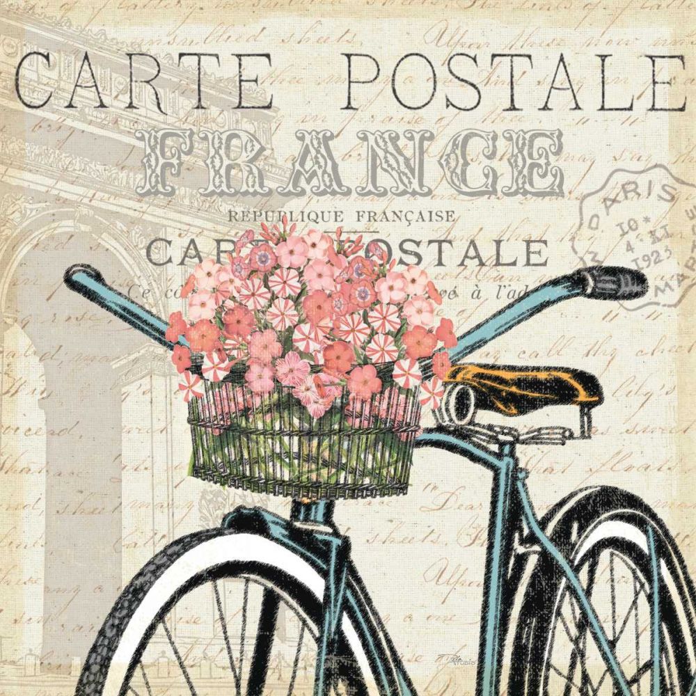 Paris Ride II art print by Pela Studio for $57.95 CAD