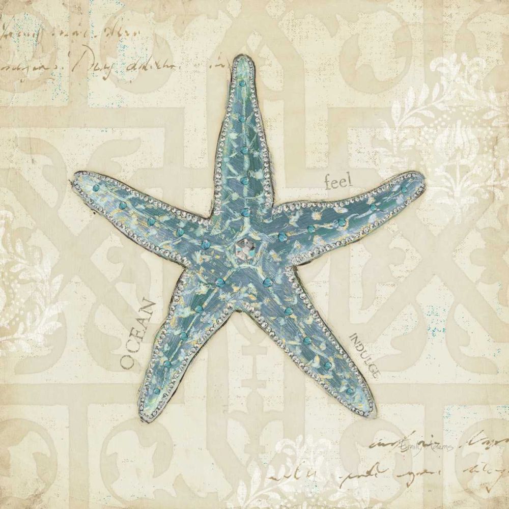 Beach Treasures II art print by Emily Adams for $57.95 CAD