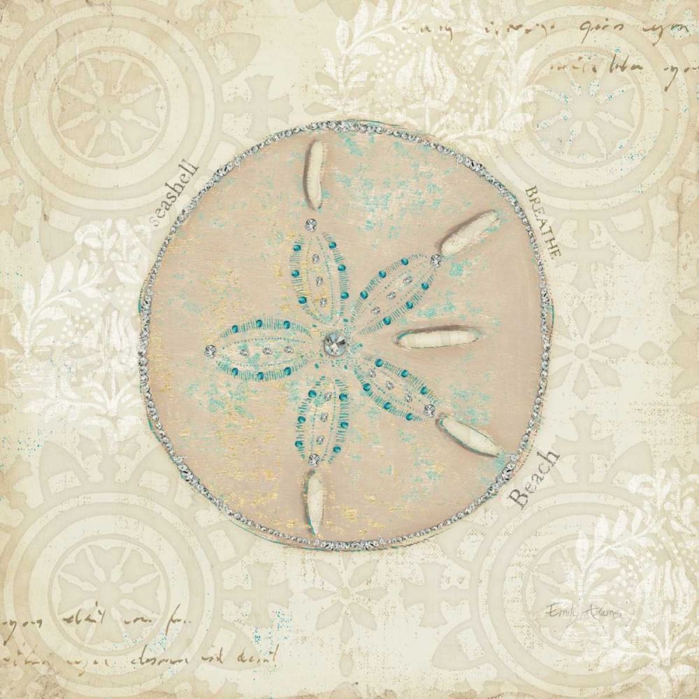 Beach Treasures IV art print by Emily Adams for $57.95 CAD