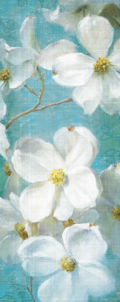 Indiness Blossom Panel Vintage II art print by Danhui Nai for $57.95 CAD
