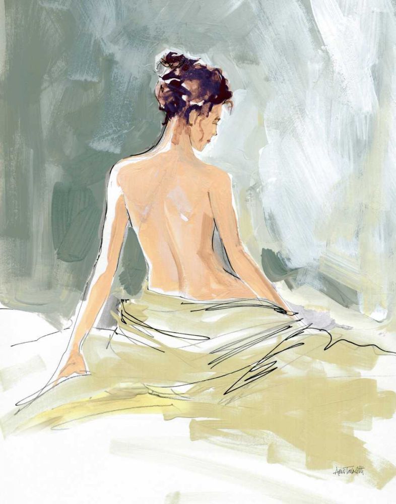Nude I art print by Anne Tavoletti for $57.95 CAD