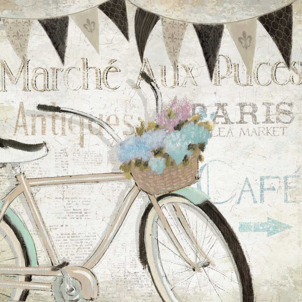 French Flea Market I art print by Emily Adams for $57.95 CAD