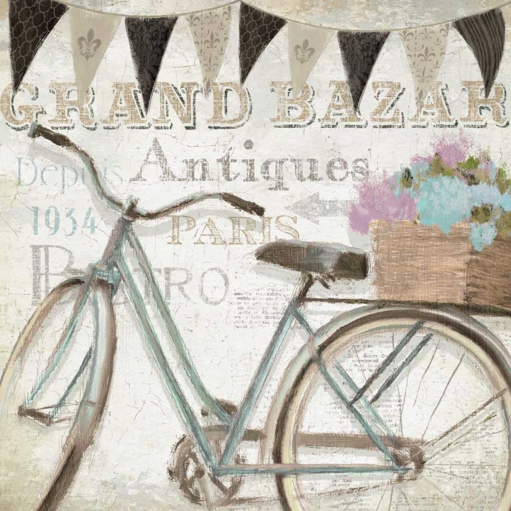 French Flea Market II art print by Emily Adams for $57.95 CAD