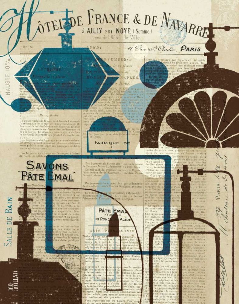 French Spa I art print by Michael Mullan for $57.95 CAD