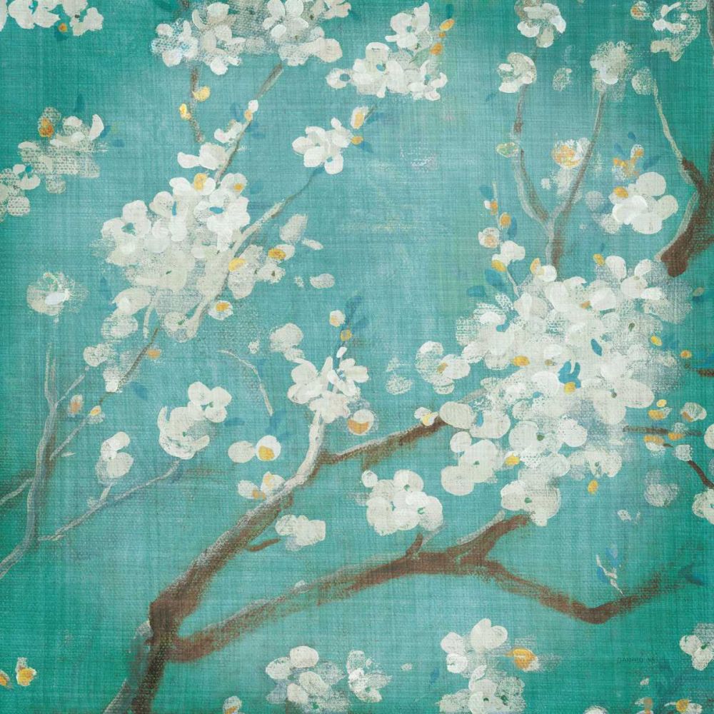 White Cherry Blossoms I art print by Danhui Nai for $57.95 CAD