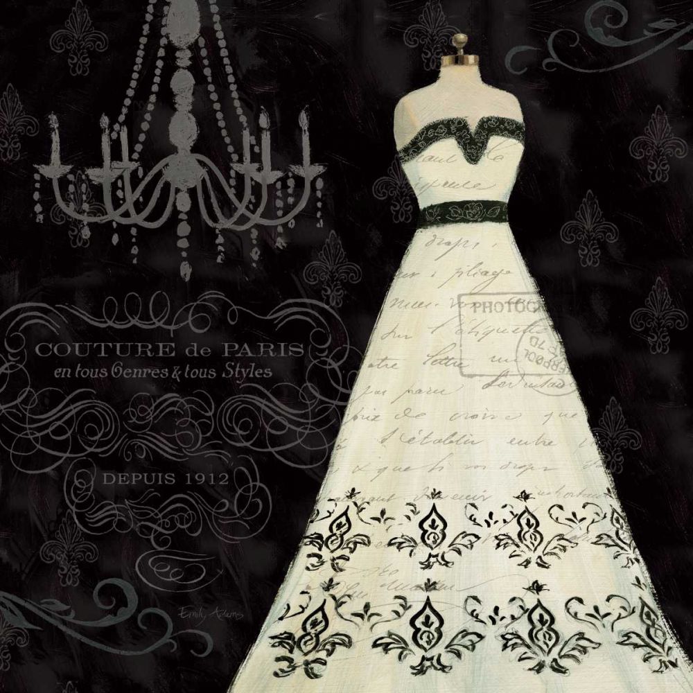 French Couture II art print by Emily Adams for $57.95 CAD