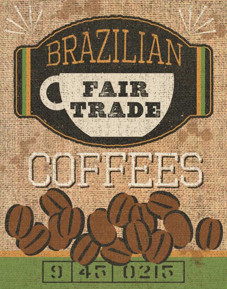 Coffee Sack IV art print by Pela Studio for $57.95 CAD