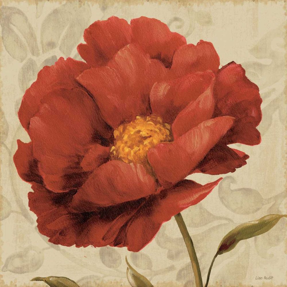 Floral Romance I C art print by Lisa Audit for $57.95 CAD