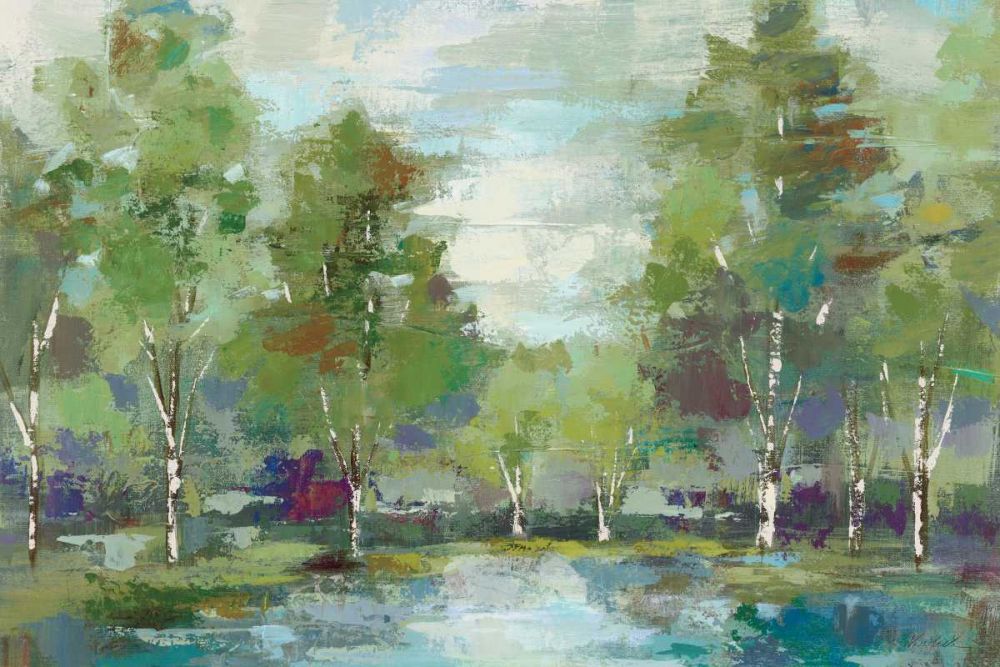 Forest at Dawn Crop art print by Silvia Vassileva for $57.95 CAD