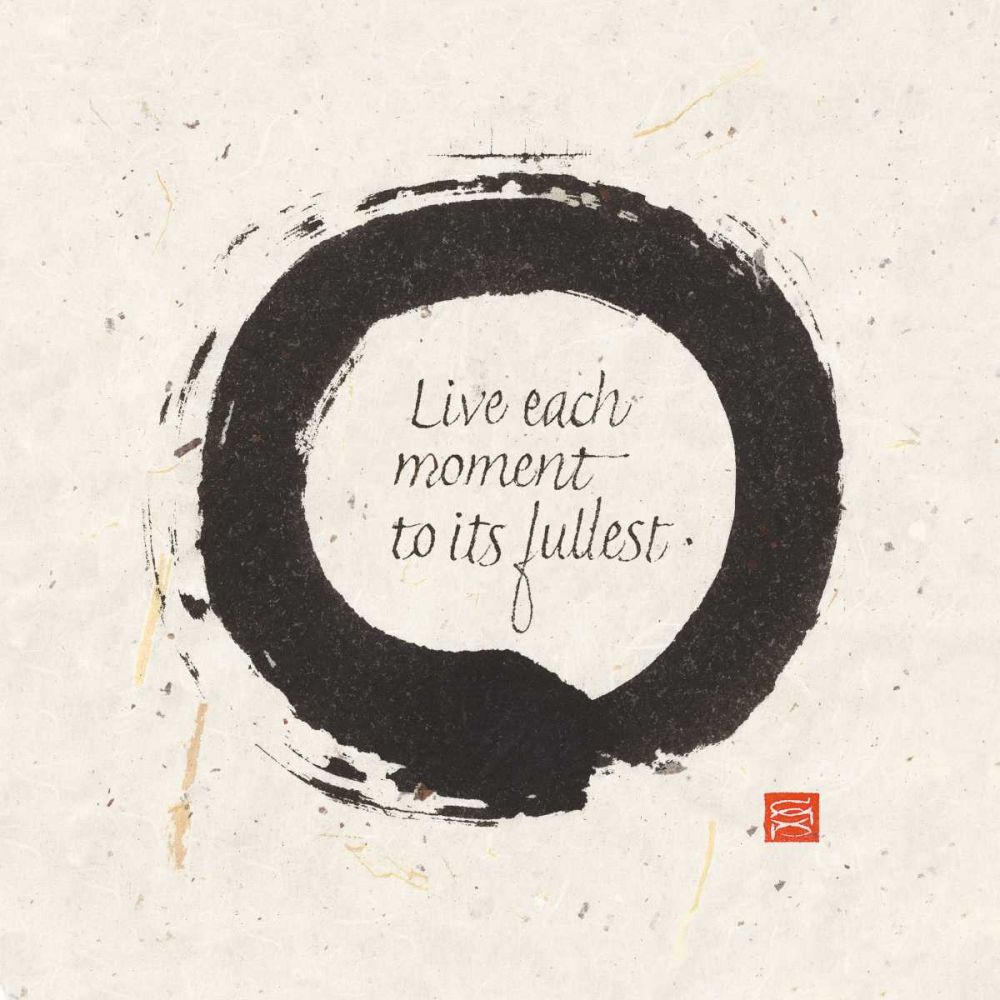 Live each Moment art print by Chris Paschke for $57.95 CAD