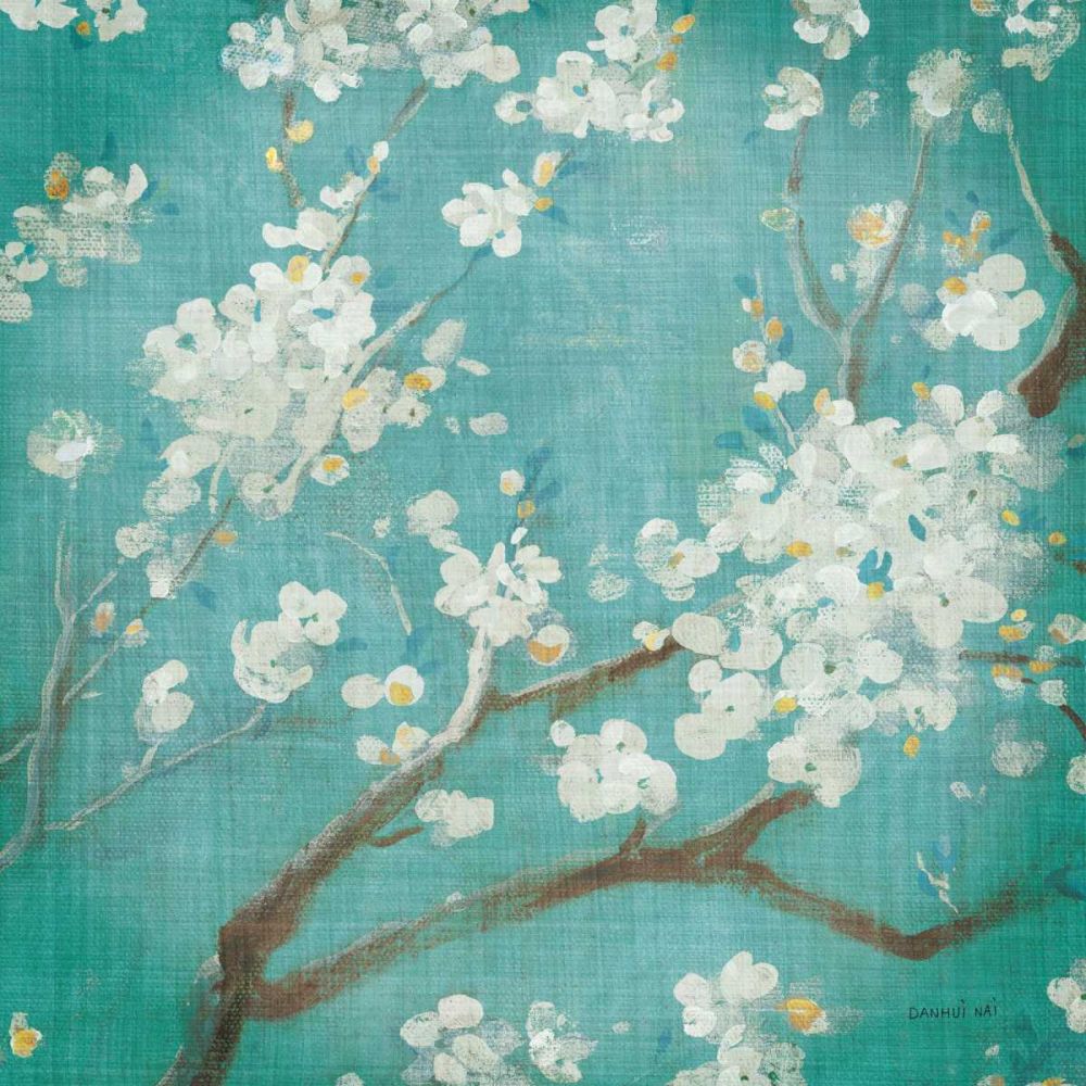 White Cherry Blossoms I art print by Danhui Nai for $57.95 CAD
