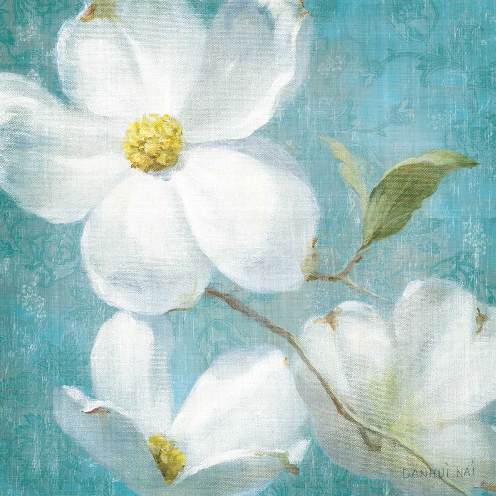 Indiness Blossom Square Vintage IV art print by Danhui Nai for $57.95 CAD