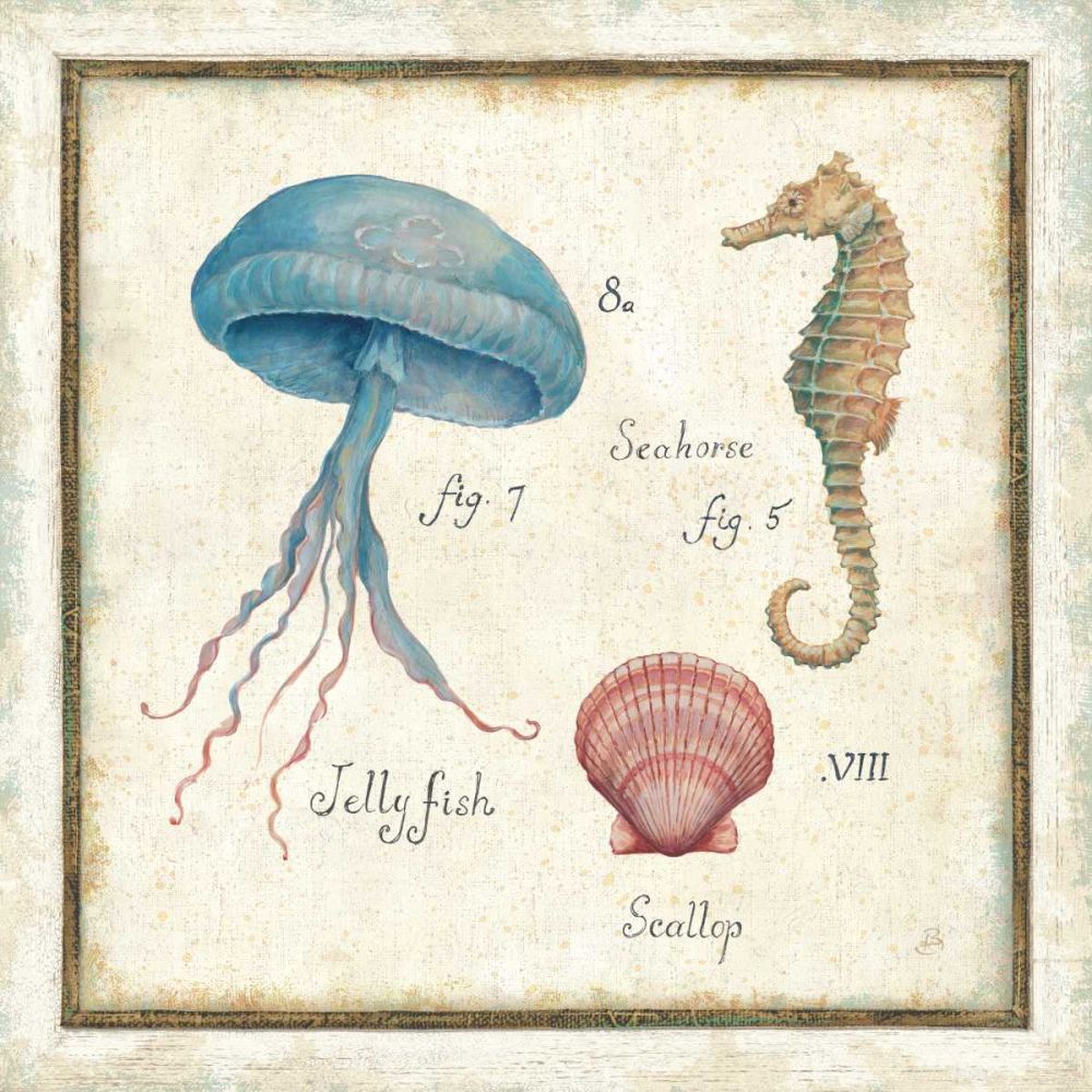 Oceanography III art print by Daphne Brissonnet for $57.95 CAD