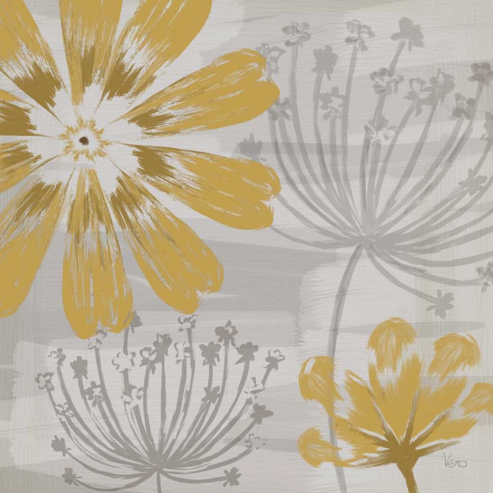 Flowers in the Wind I art print by Veronique Charron for $57.95 CAD