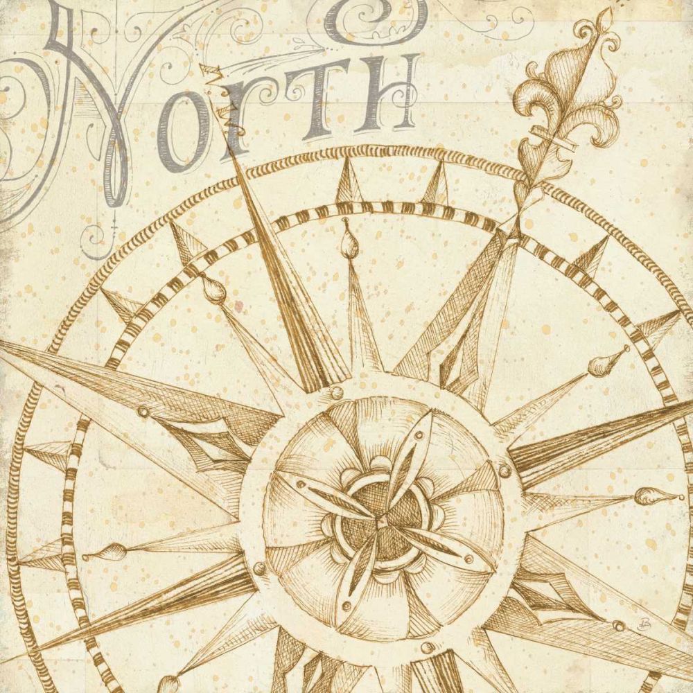 Coast to Coast Sepia I art print by Daphne Brissonnet for $57.95 CAD