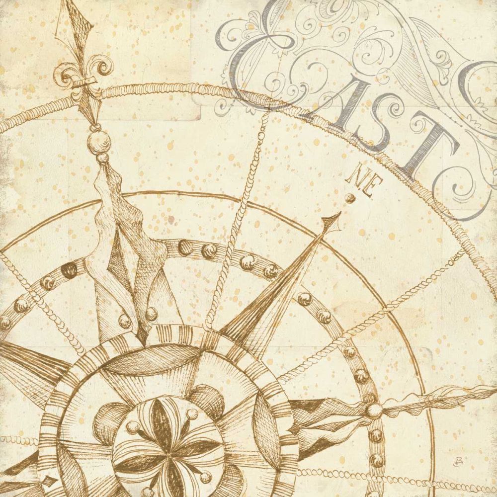 Coast to Coast Sepia III art print by Daphne Brissonnet for $57.95 CAD