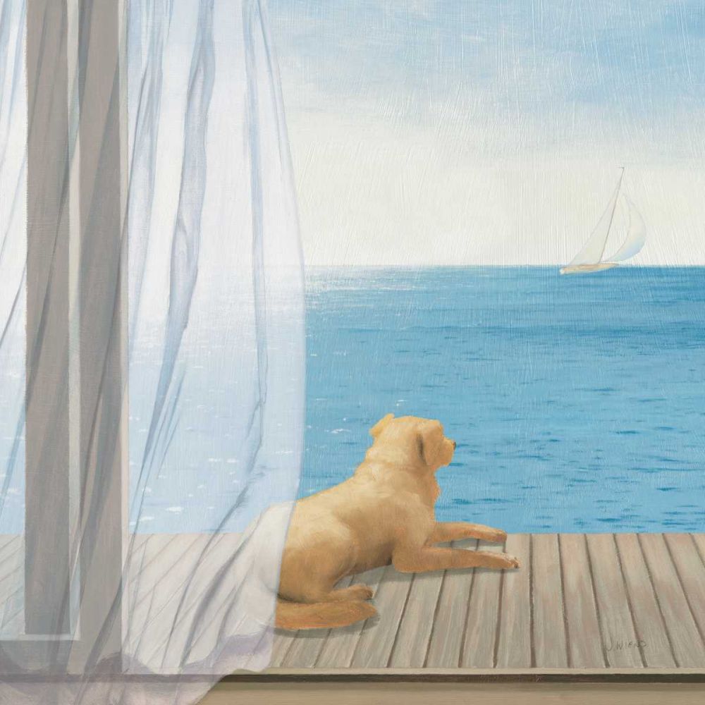 Blue Breeze II art print by James Wiens for $57.95 CAD