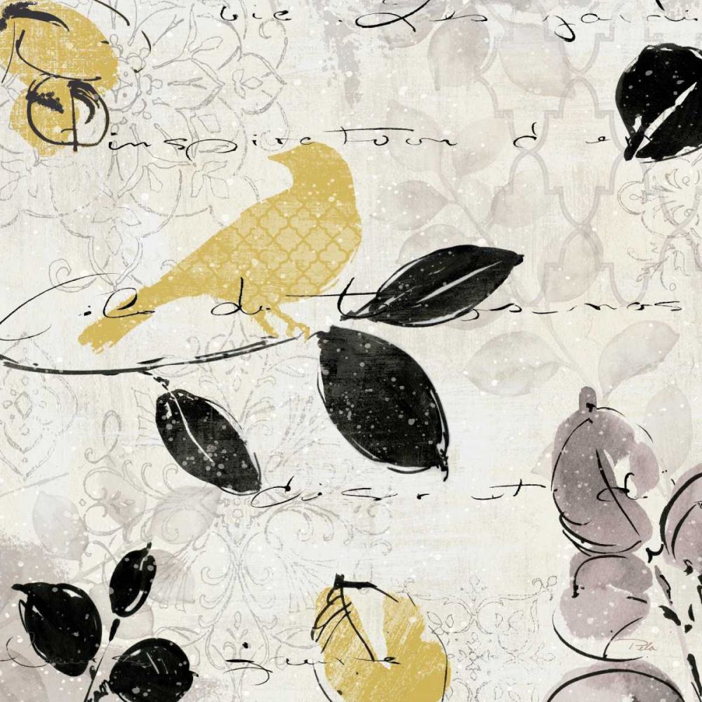 Plume and Motif I art print by Pela ERR for $57.95 CAD