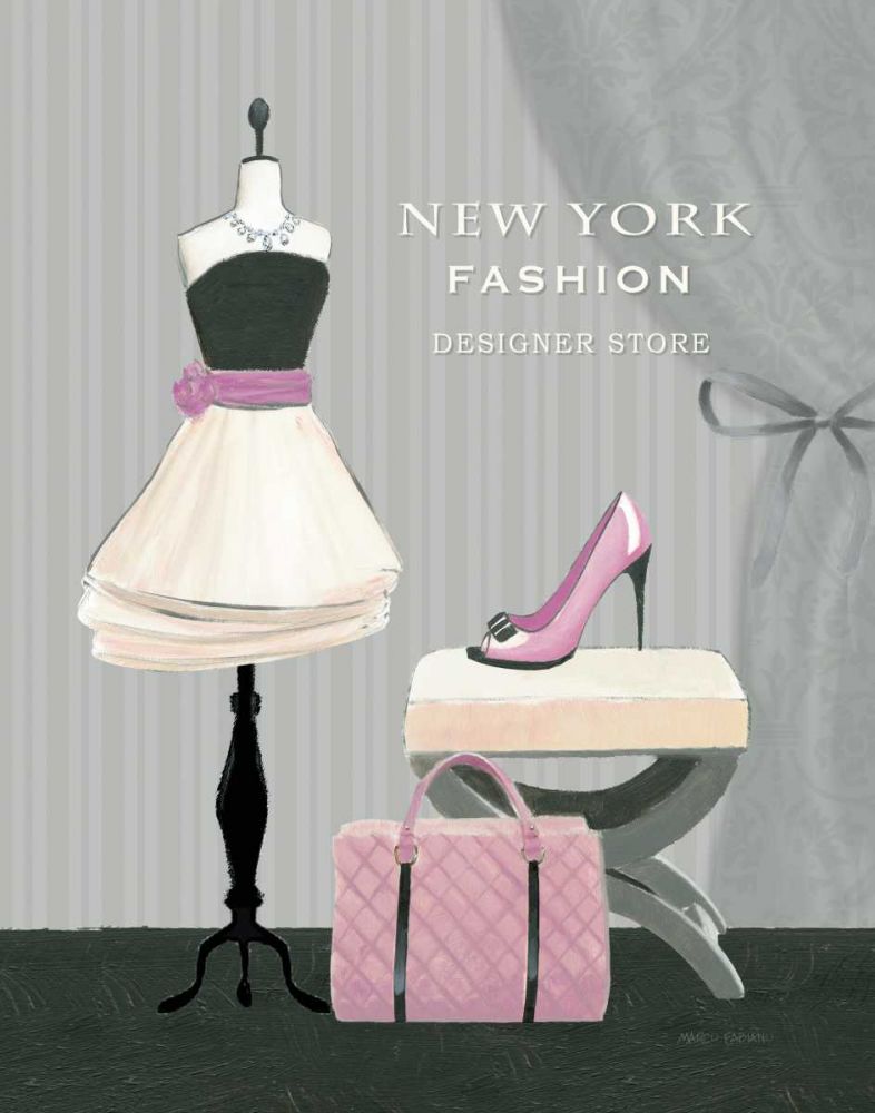 Dress Fitting Boutique I art print by Marco Fabiano for $57.95 CAD