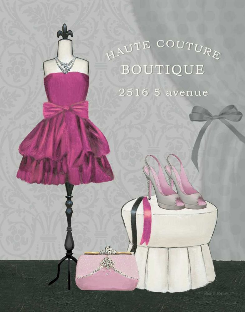 Dress Fitting Boutique II art print by Marco Fabiano for $57.95 CAD