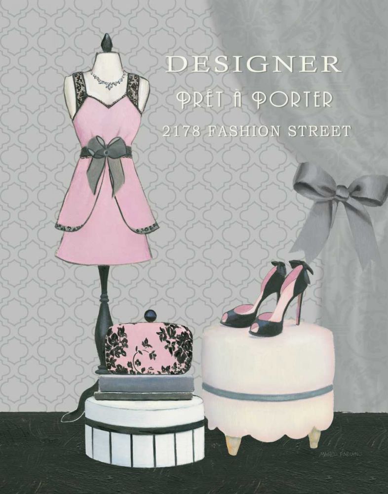 Dress Fitting Boutique IV art print by Marco Fabiano for $57.95 CAD