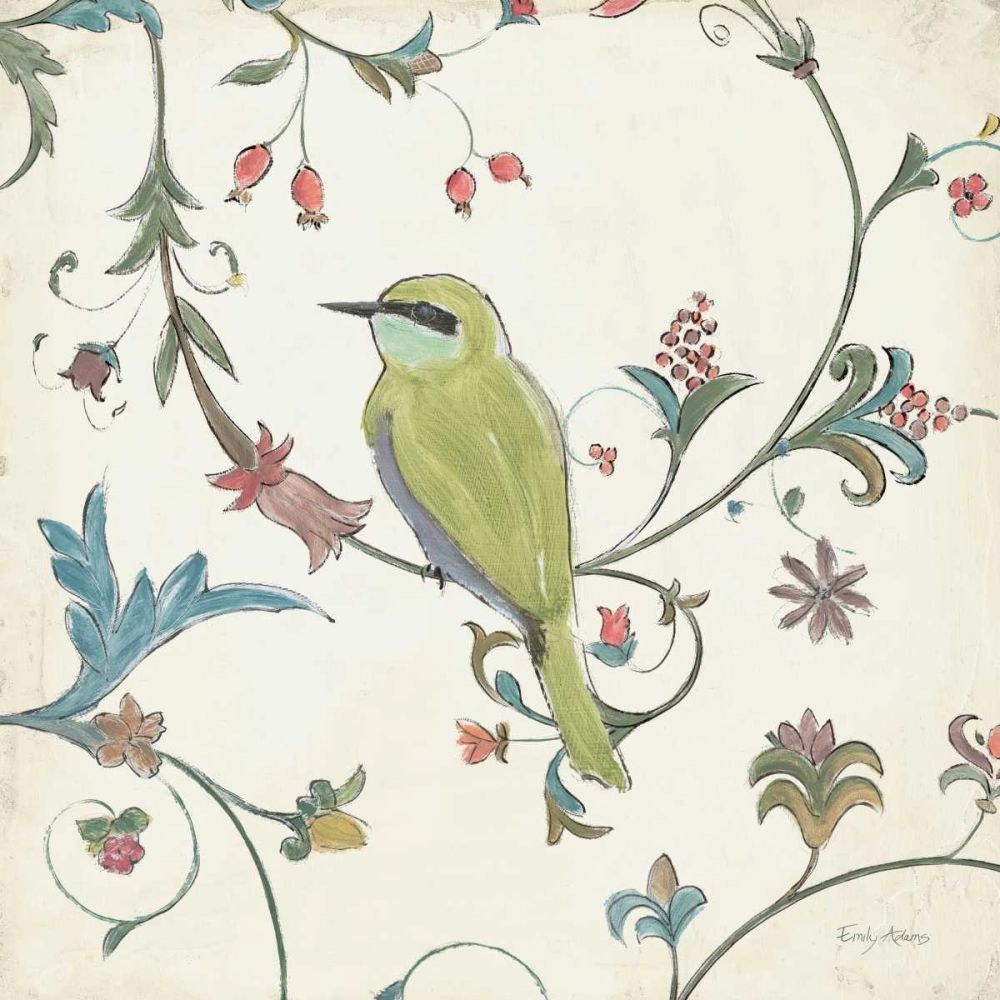 Birds Gem IV art print by Emily Adams for $57.95 CAD
