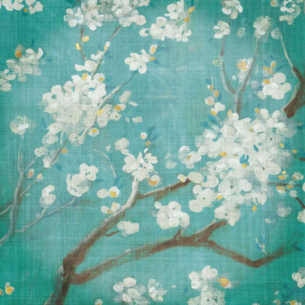 White Cherry Blossoms I art print by Danhui Nai for $57.95 CAD
