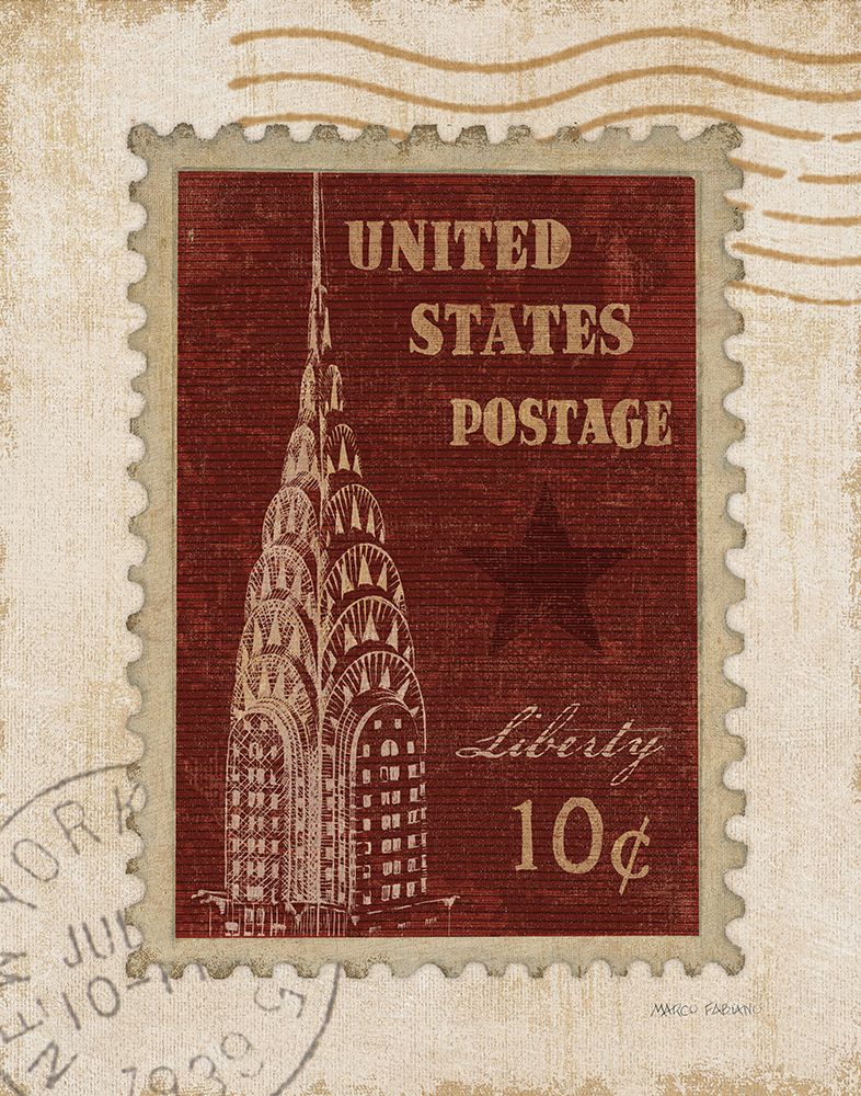 Iconic Stamps II art print by Marco Fabiano for $57.95 CAD