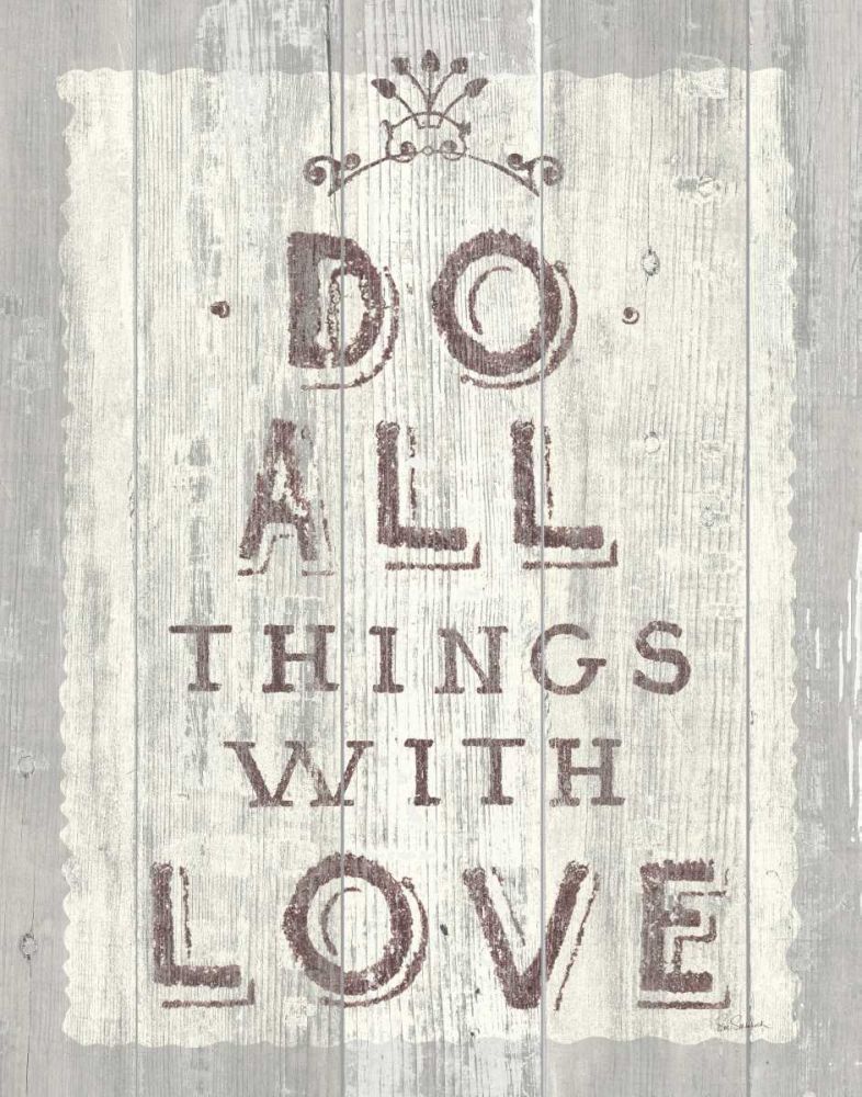 Do All Things Driftwood art print by Sue Schlabach for $57.95 CAD