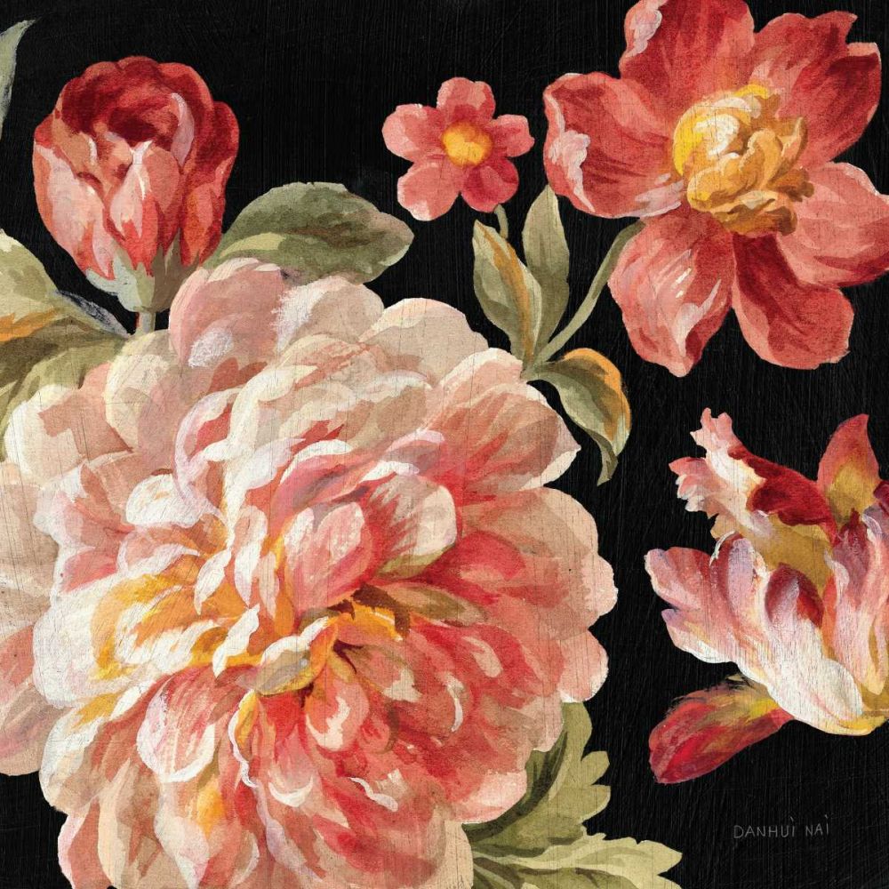 Mixed Floral IV Crop I art print by Danhui Nai for $57.95 CAD