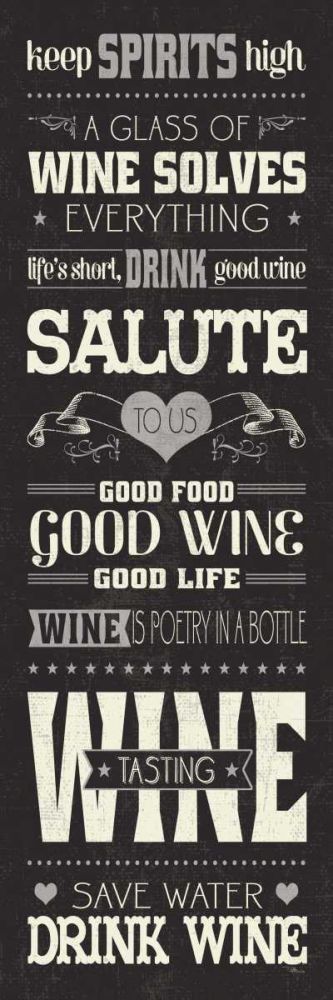 Wine Lovers II art print by Pela Studio for $57.95 CAD