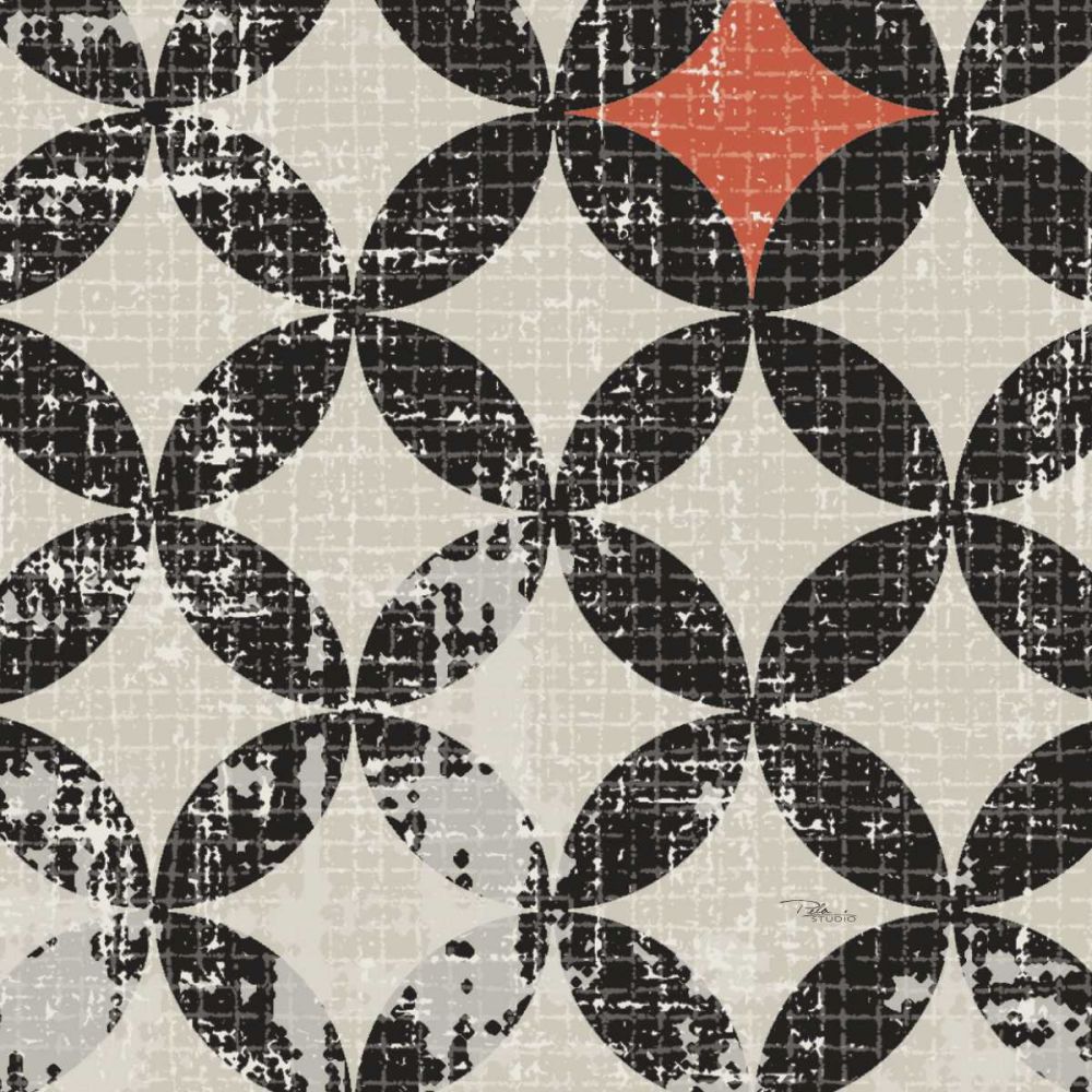 Geometric Patchwork Puree Pumpkin Square V v.2 art print by Pela Studio for $57.95 CAD