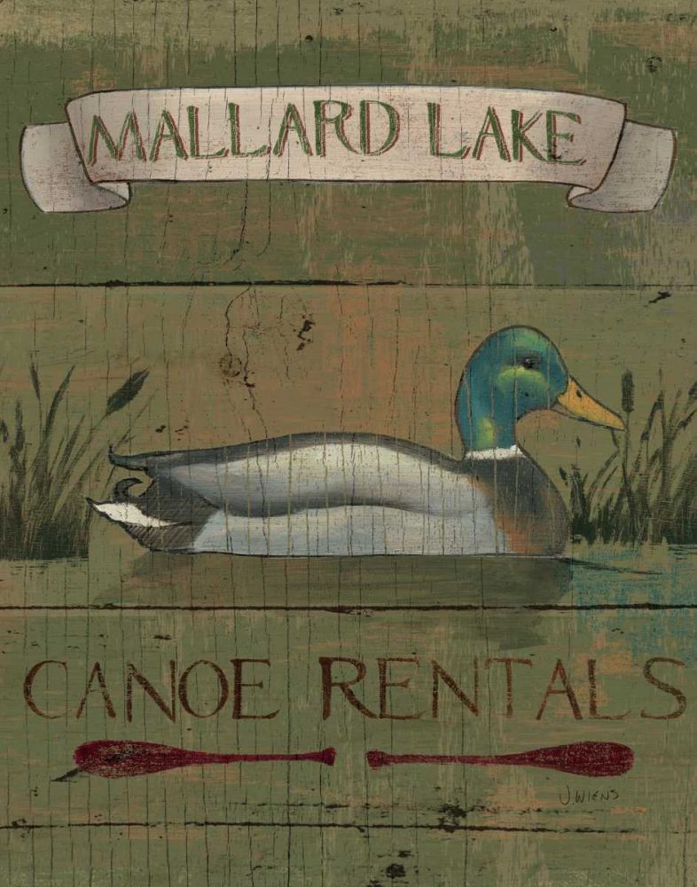 Lodge Signs IV art print by James Wiens for $57.95 CAD