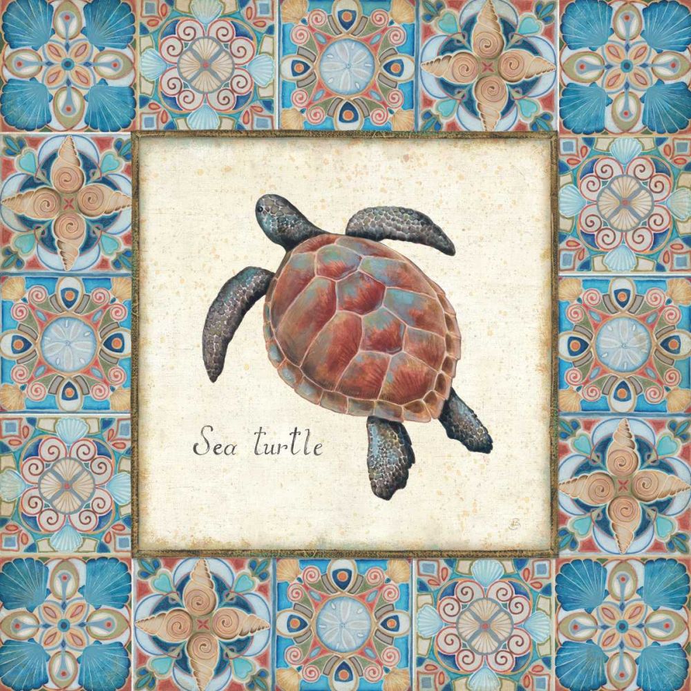 Oceanography Framed II v.2 art print by Daphne Brissonnet for $57.95 CAD